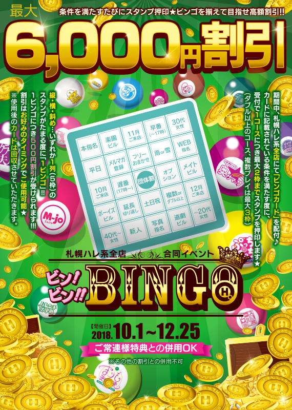 ビン!ビン!!BINGO